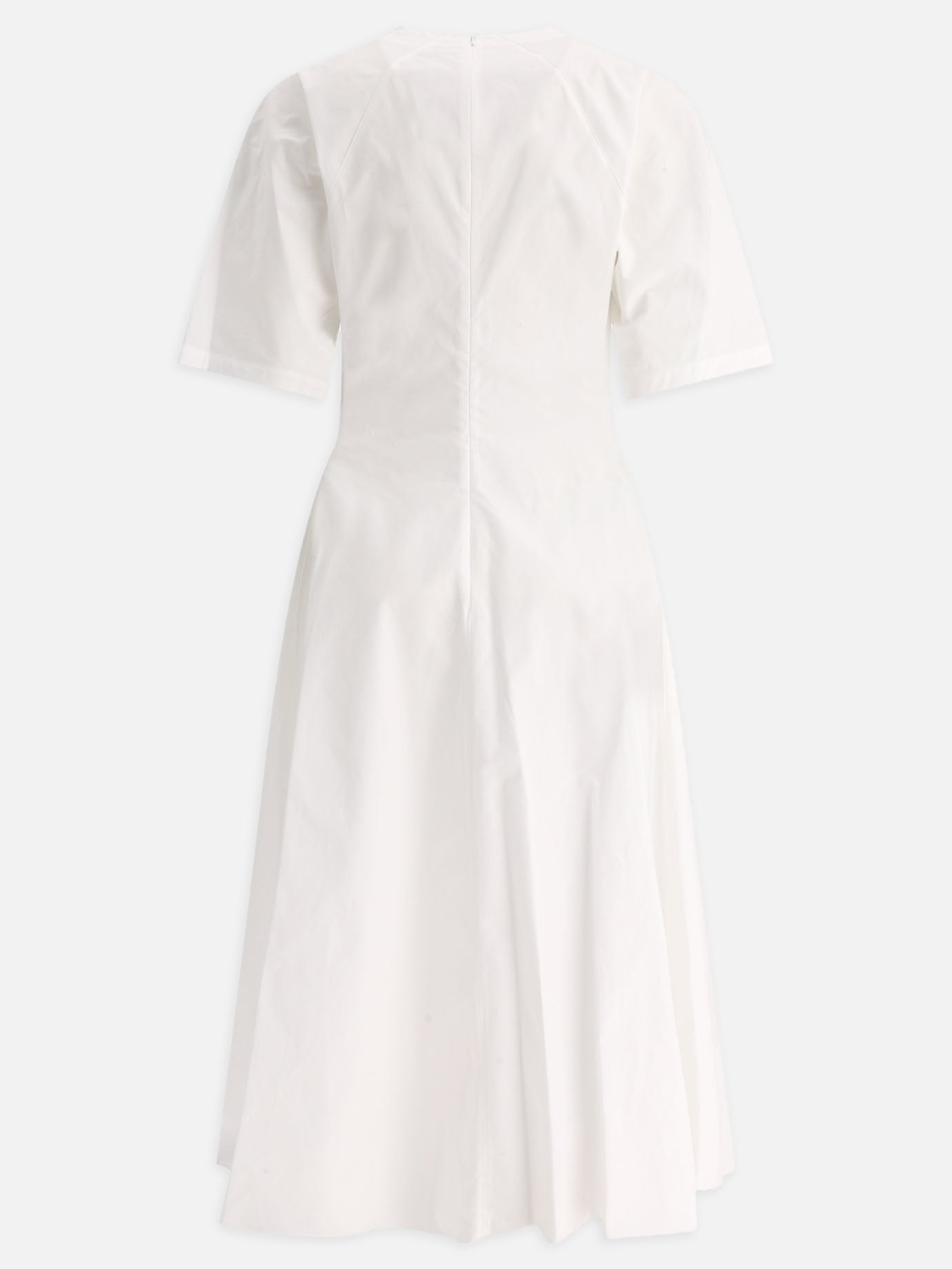 Alaïa Poplin dress 19193336_36 White 2