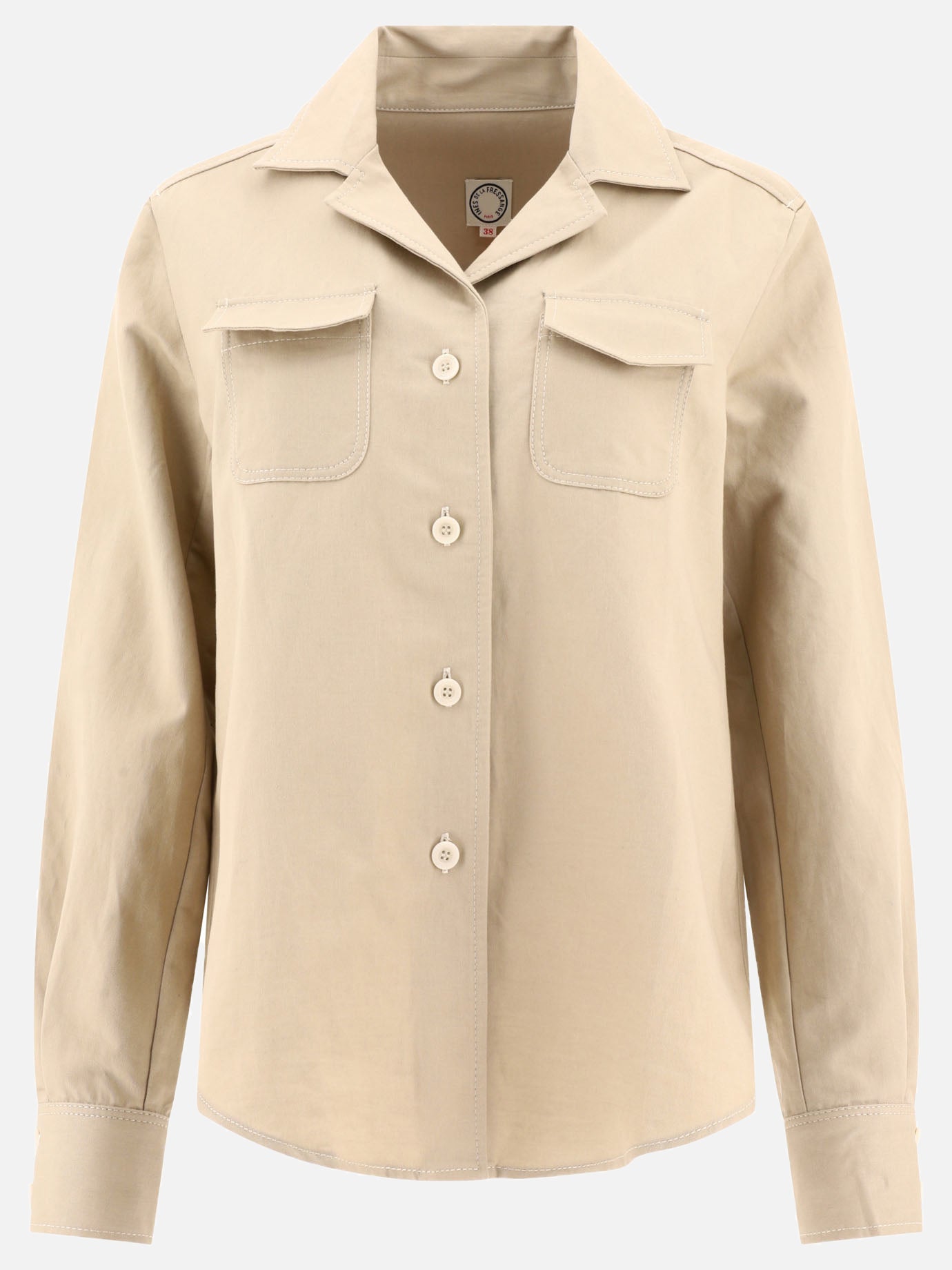 Ines De La Fressange "Evana" shirt 19333382_36 Beige 1