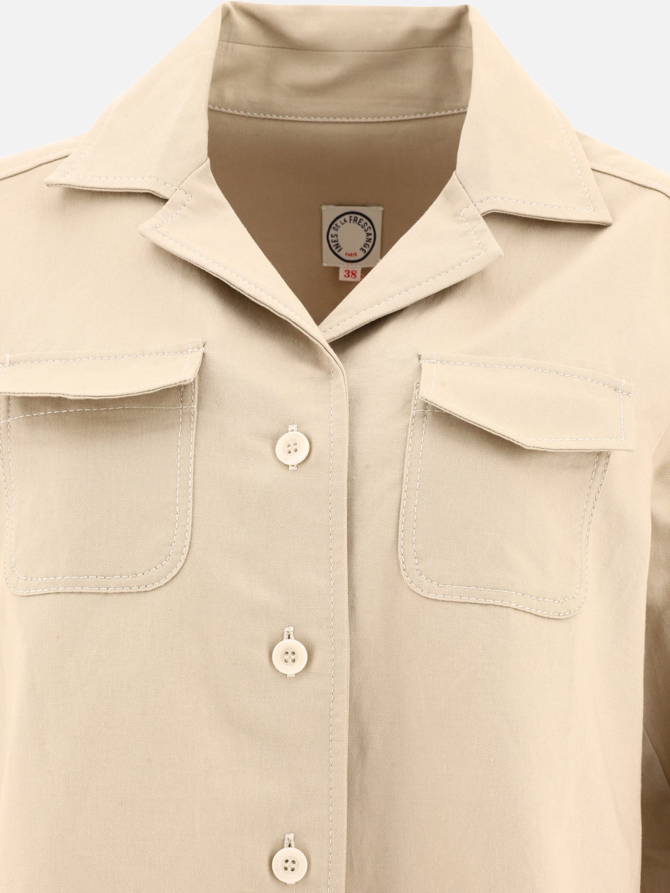 Ines De La Fressange "Evana" shirt 19333382_36 Beige 3