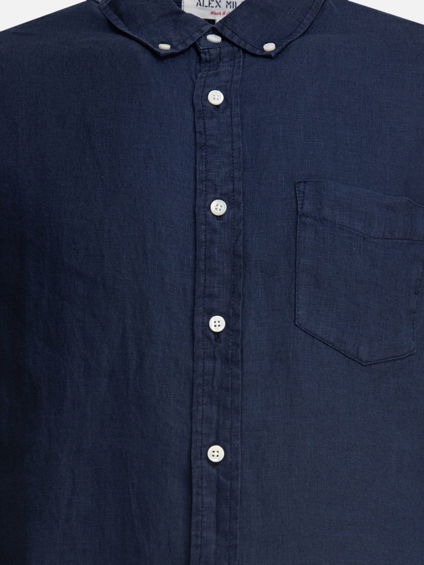 Casual shirts Solid colour Blue - Alex Mill Men | PDP | VIETTI Online Store | Mobile_slide_3