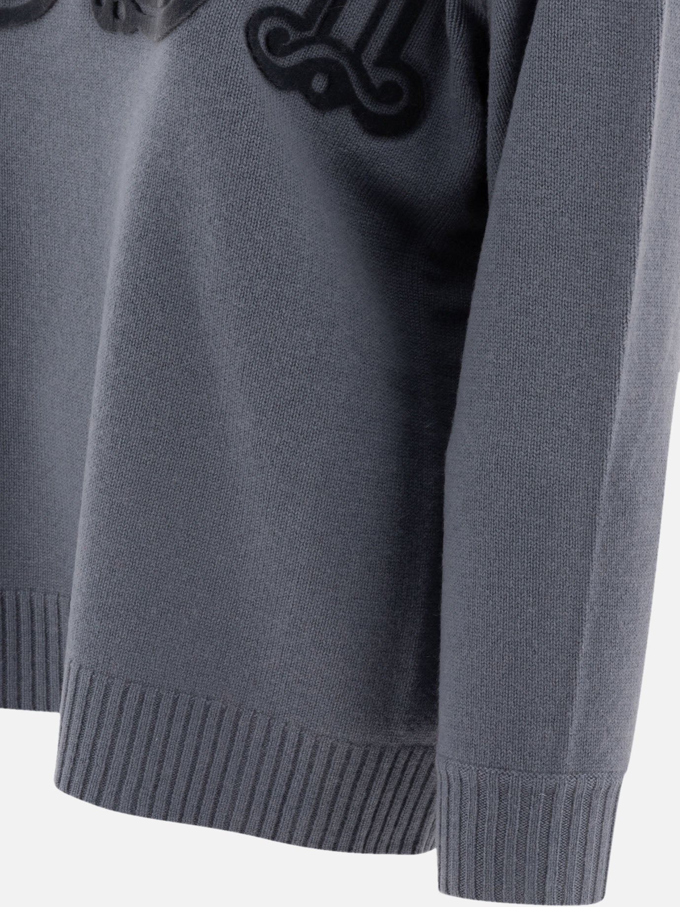 Crewneck sweaters Solid colour Light blue - Max Mara Women | PDP | VIETTI Online Store | Mobile_slide_4