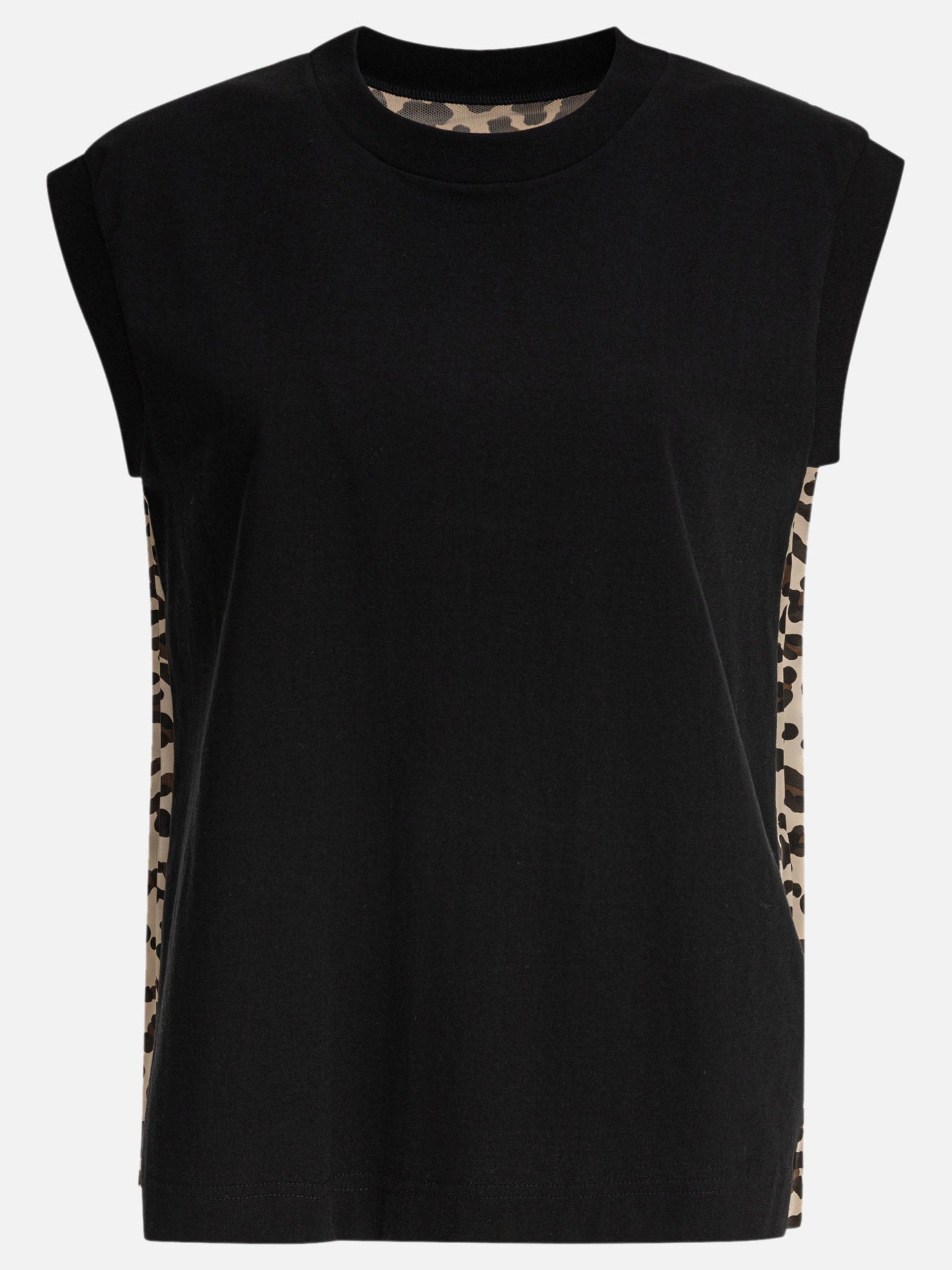 Casual tops Animal print Black - Sacai Women | PDP | VIETTI Online Store | Mobile_slide