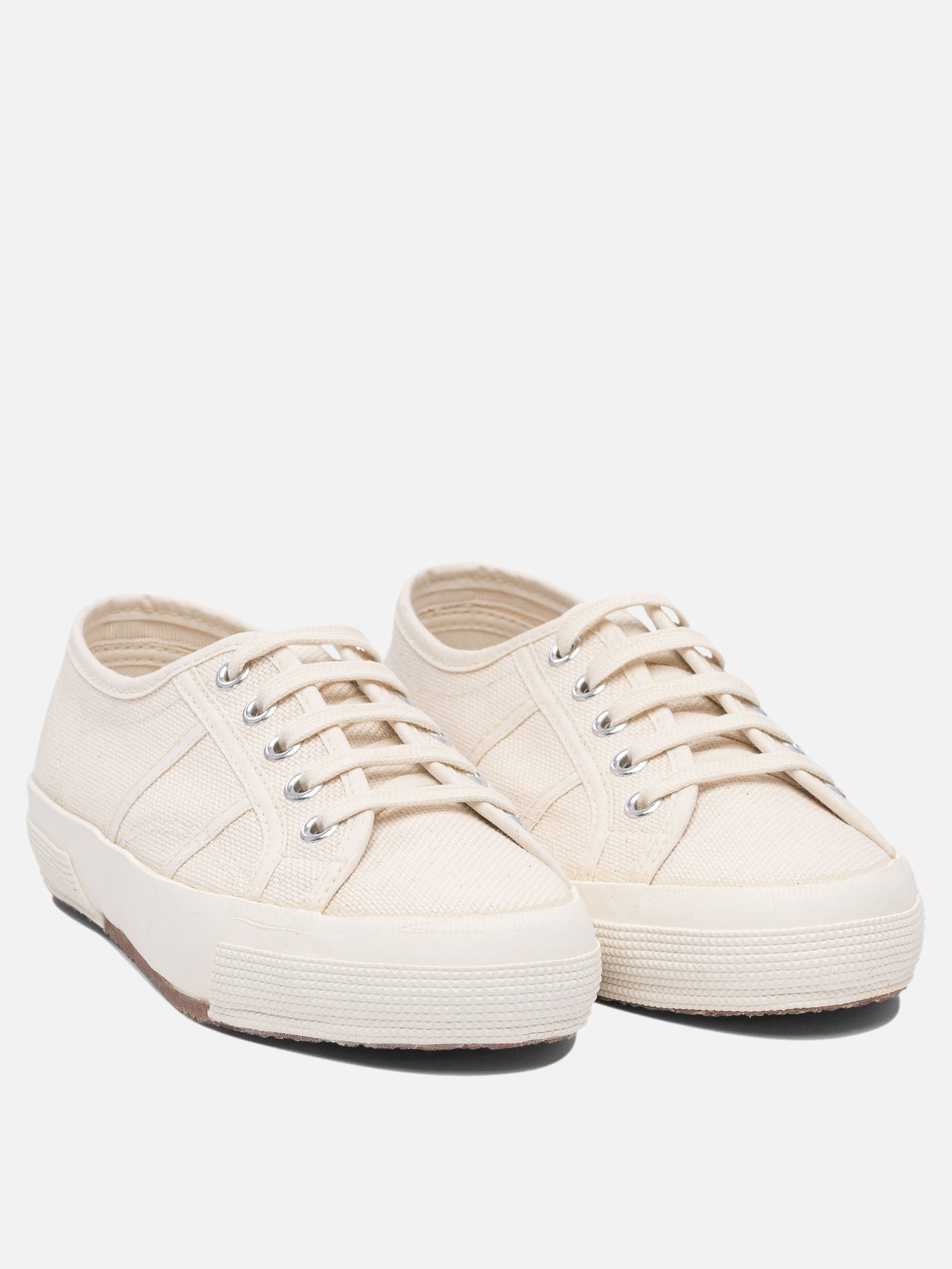 Low top sneakers 100% canvas - 100% rubber Beige - Superga Women | PDP | VIETTI Online Store | Mobile_slide_2