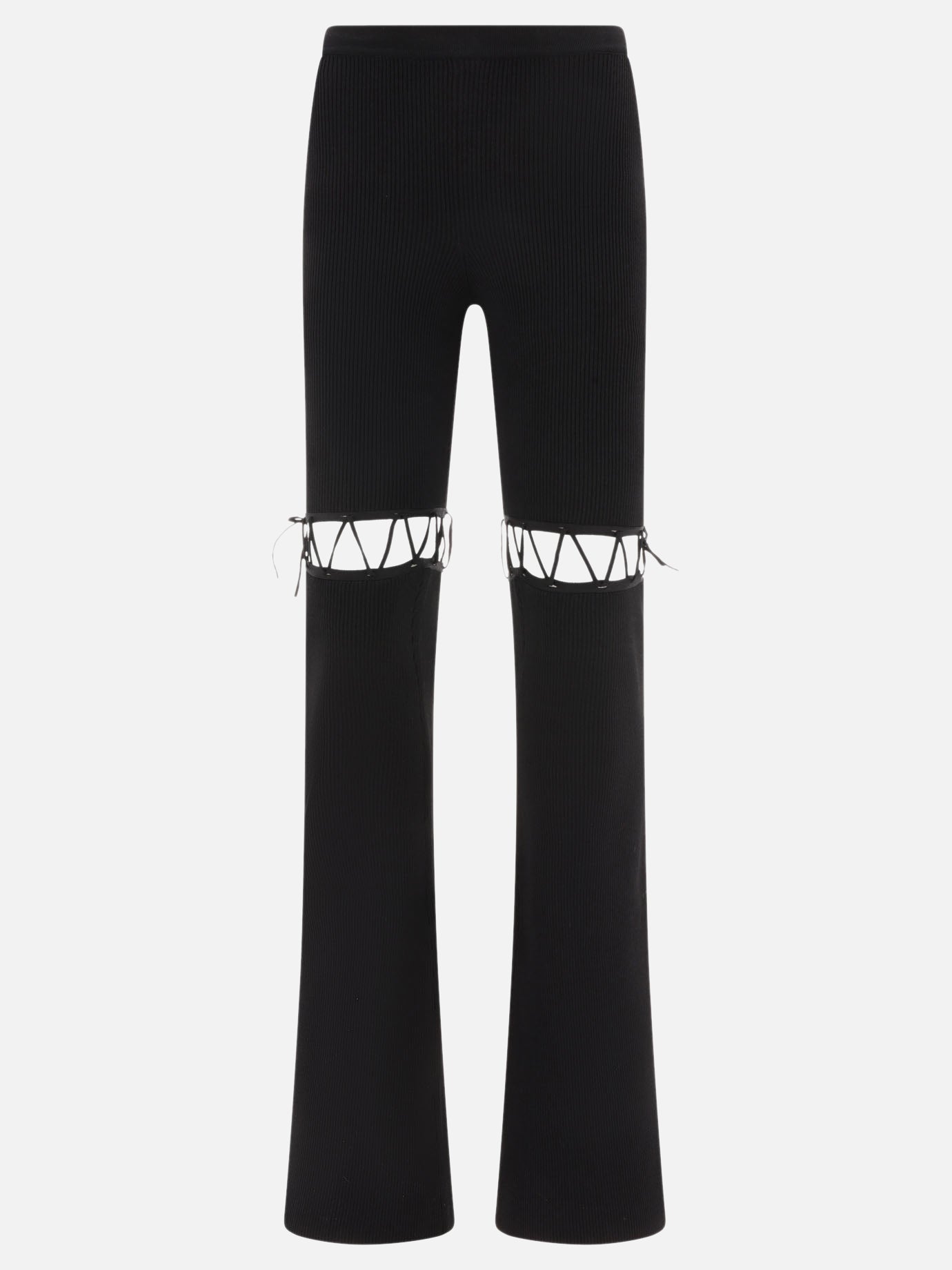 Nensi Dojaka Flared laced leggings 19083134_XS Black 1