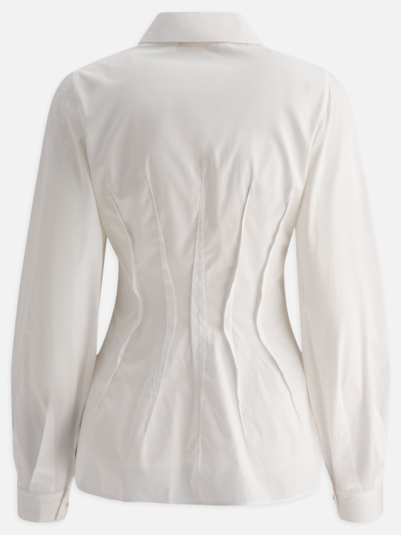 Elie Saab Shirt with inverted darts 19415243_36 White 2