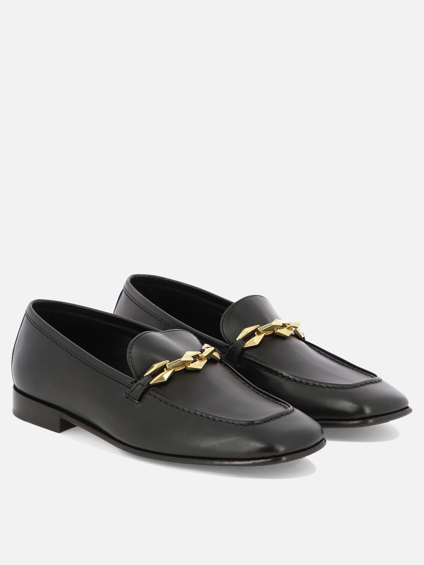 Jimmy Choo "Diamond Tilda" loafers 17963893_36 Black 2
