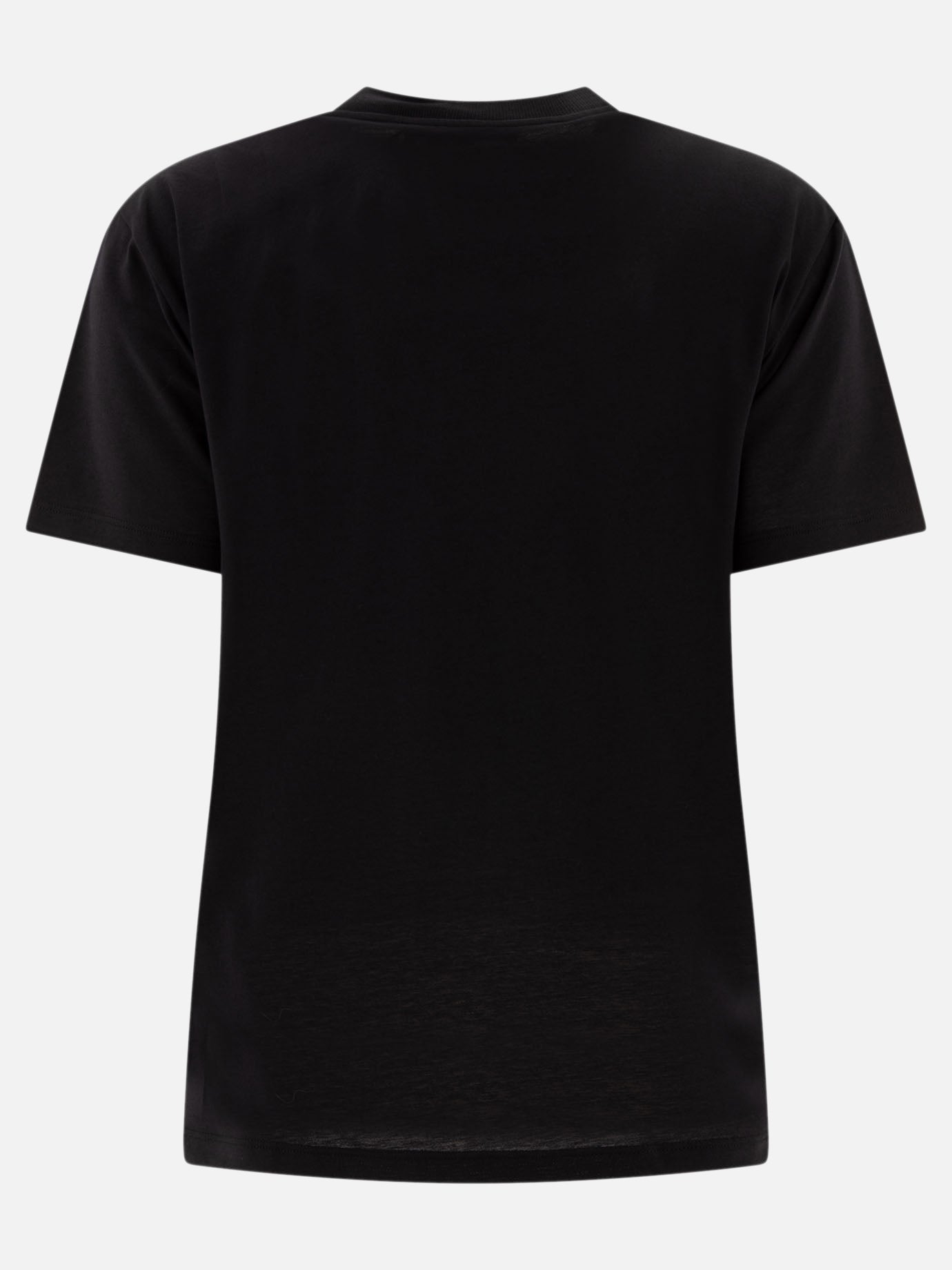 Prada T-shirt with triangle logo 10628735_M Black 2