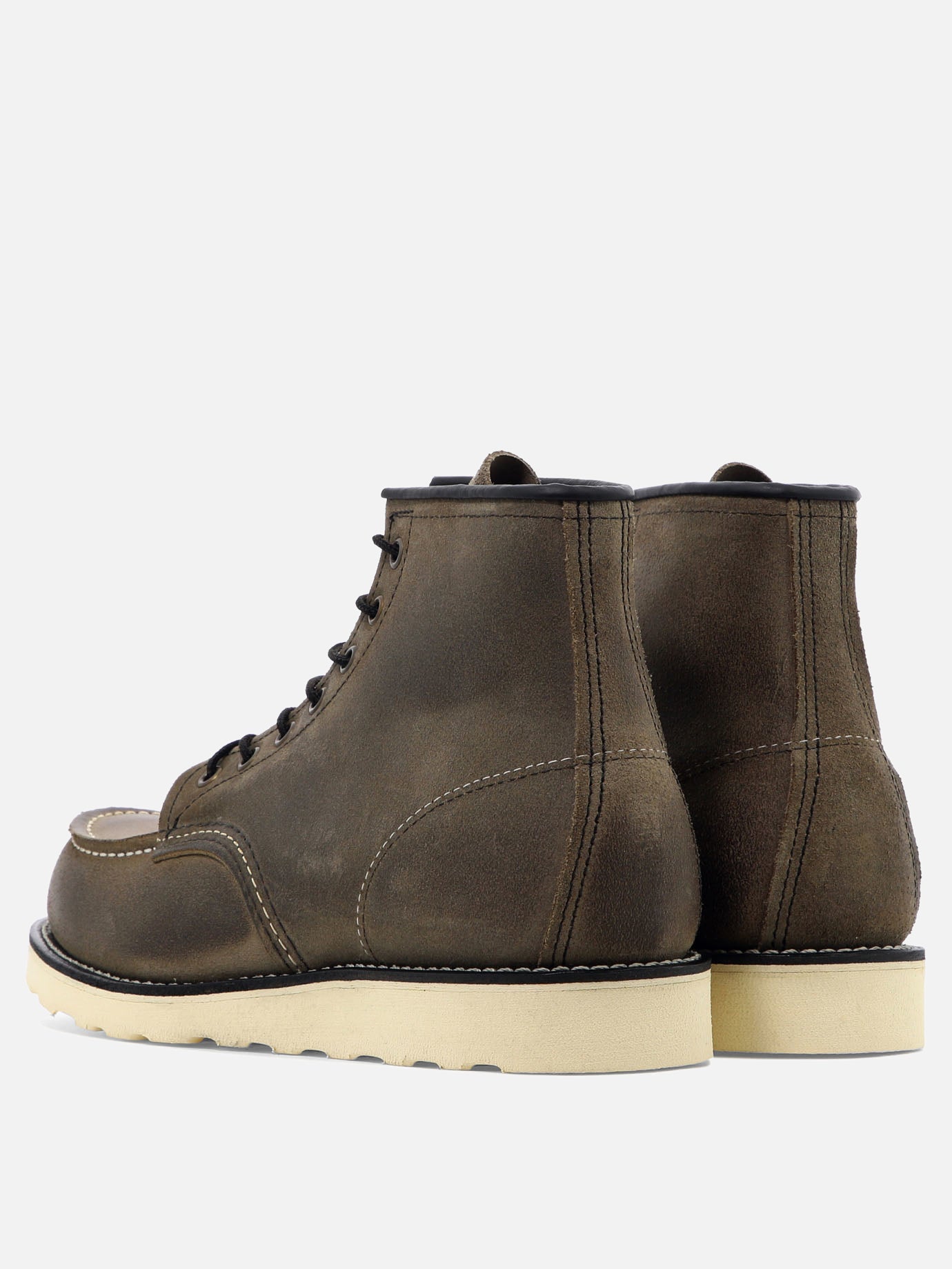 "Classic Moc Toe" lace-up boots