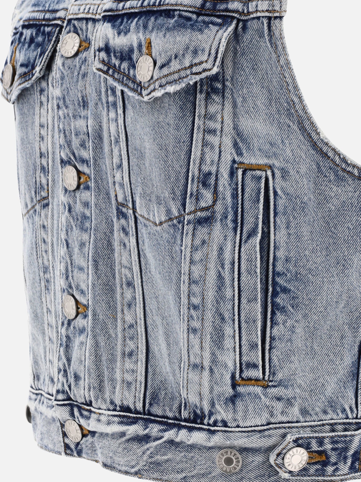 "Charli" denim vest