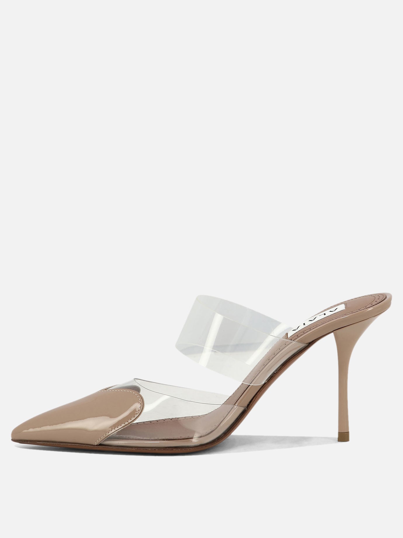 Mules 60% calf leather 40% polyurethane - 50% leather 50% rubber  Beige - Alaïa Women | PDP | VIETTI Online Store | thumbnail_3