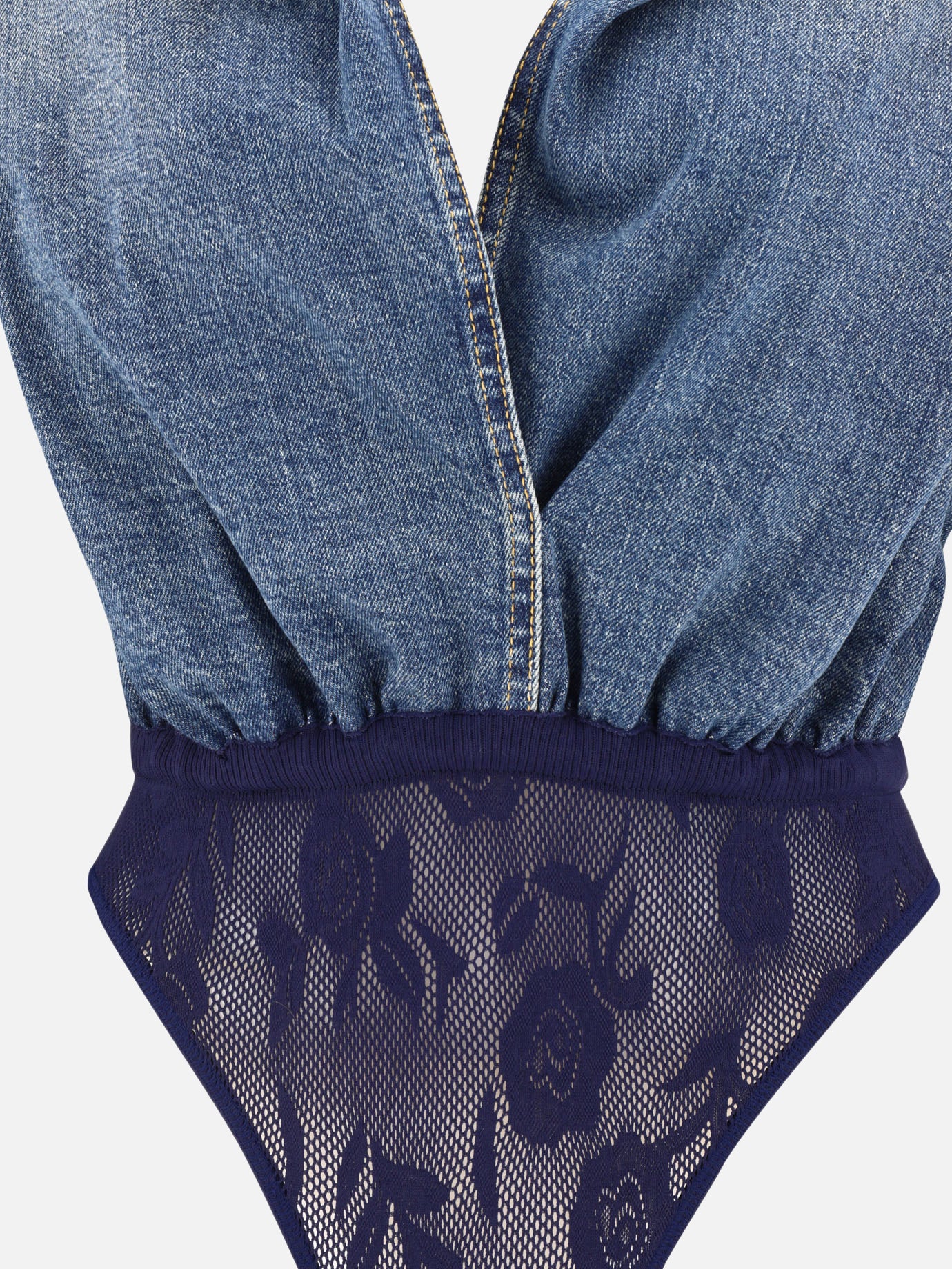 Bodysuits 100% cotton  Blue - Alaïa Women | PDP | VIETTI Online Store | thumbnail_3