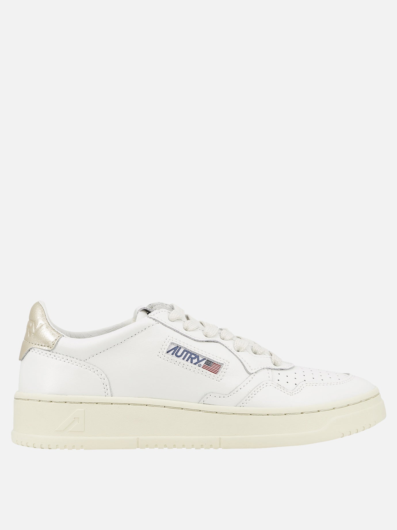 Low top sneakers 100% cow leather - 100% rubber  White - Autry Women | PDP | VIETTI Online Store | thumbnail