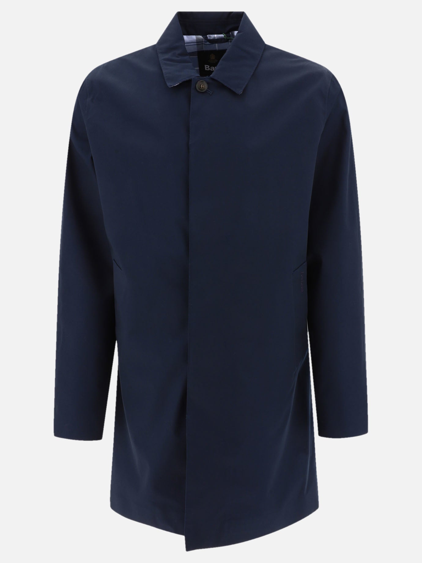 Raincoats & Trench coats Solid colour  Blue - Barbour Men | PDP | VIETTI Online Store | thumbnail