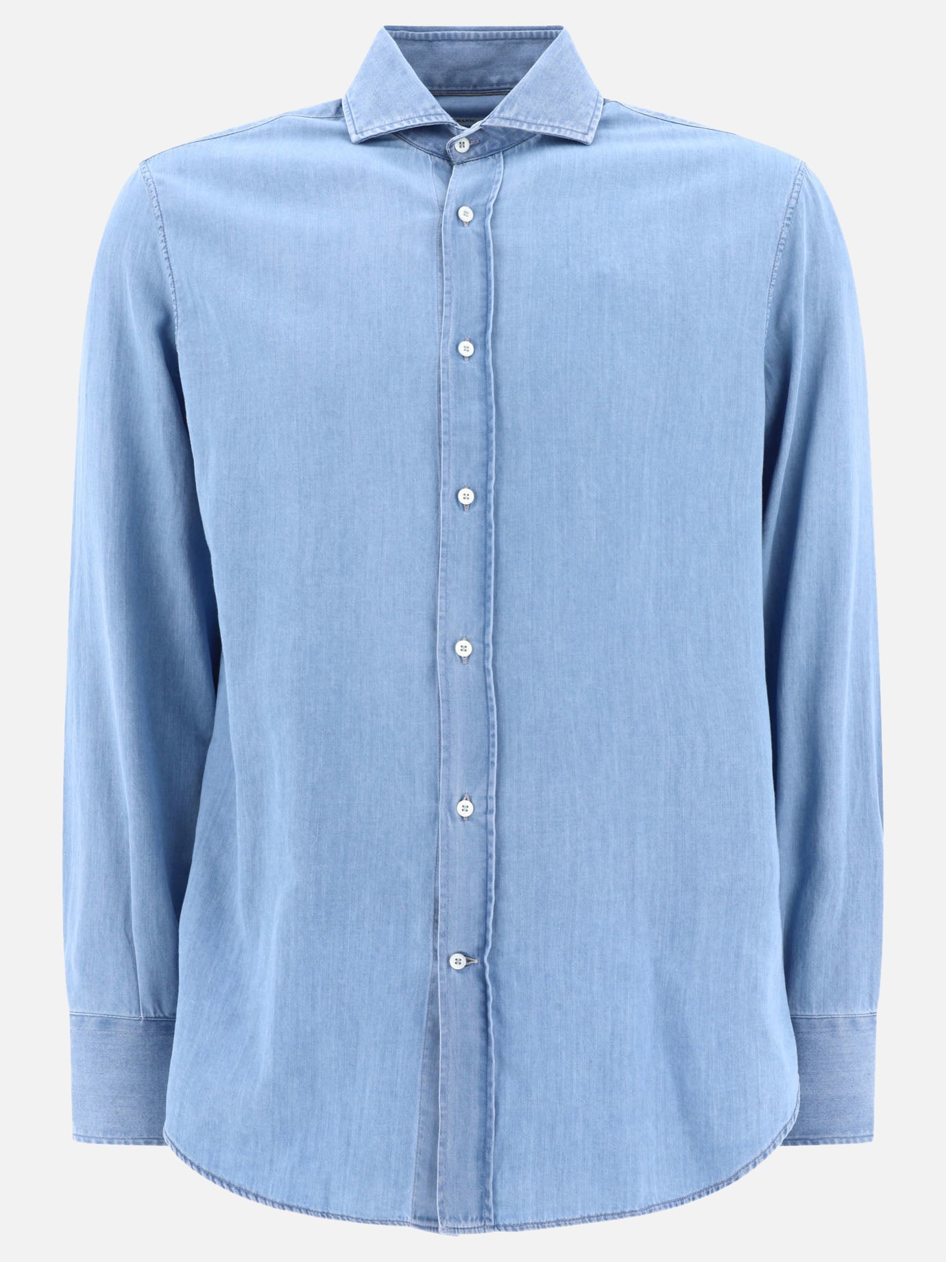 Casual shirts 100% cotton  Light blue - Brunello Cucinelli Men | PDP | VIETTI Online Store | Zoom-Modal
