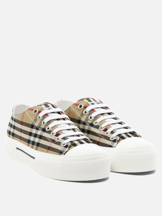 Low top sneakers 100% cotton - 100% rubber  Beige - Burberry Men | PLP | VIETTI Online Store | 2
