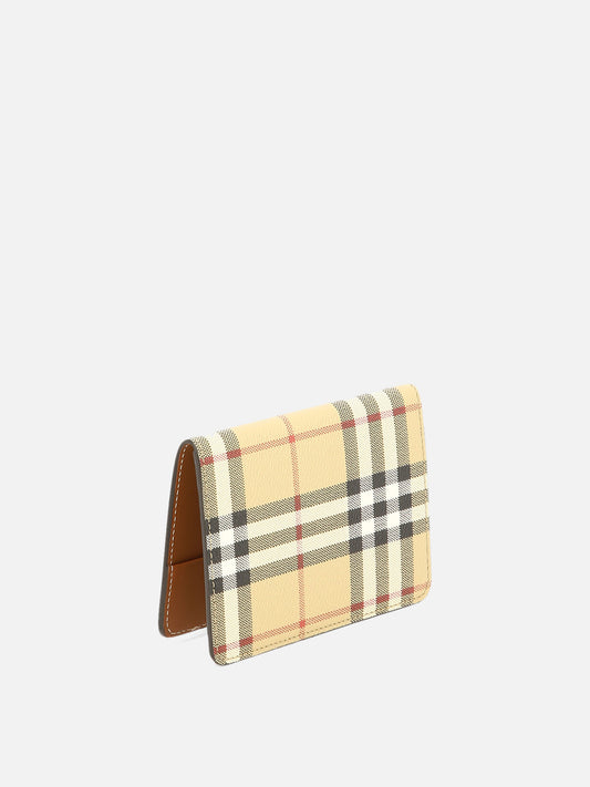 Document cases 71% polyurethane 16% polyester 12% cotton 1% acrylic  Beige - Burberry Women | PLP | VIETTI Online Store | 2

