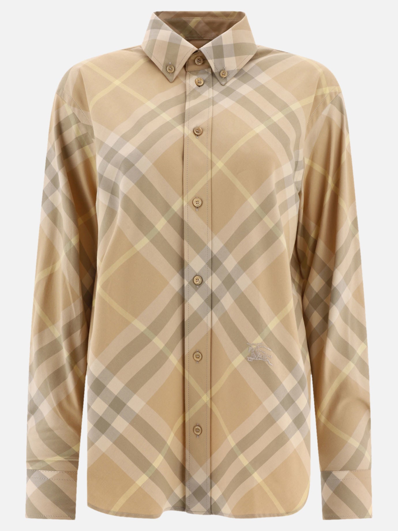 Casual shirts 100% cotton  Beige - Burberry Women | PDP | VIETTI Online Store | thumbnail