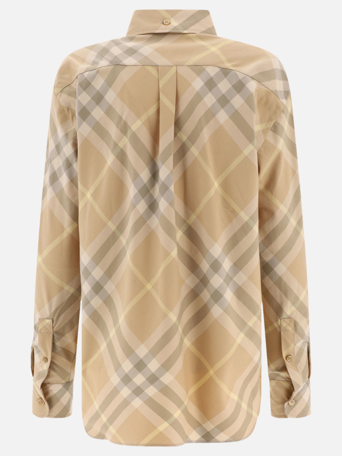 Casual shirts 100% cotton  Beige - Burberry Women | PDP | VIETTI Online Store | thumbnail_2