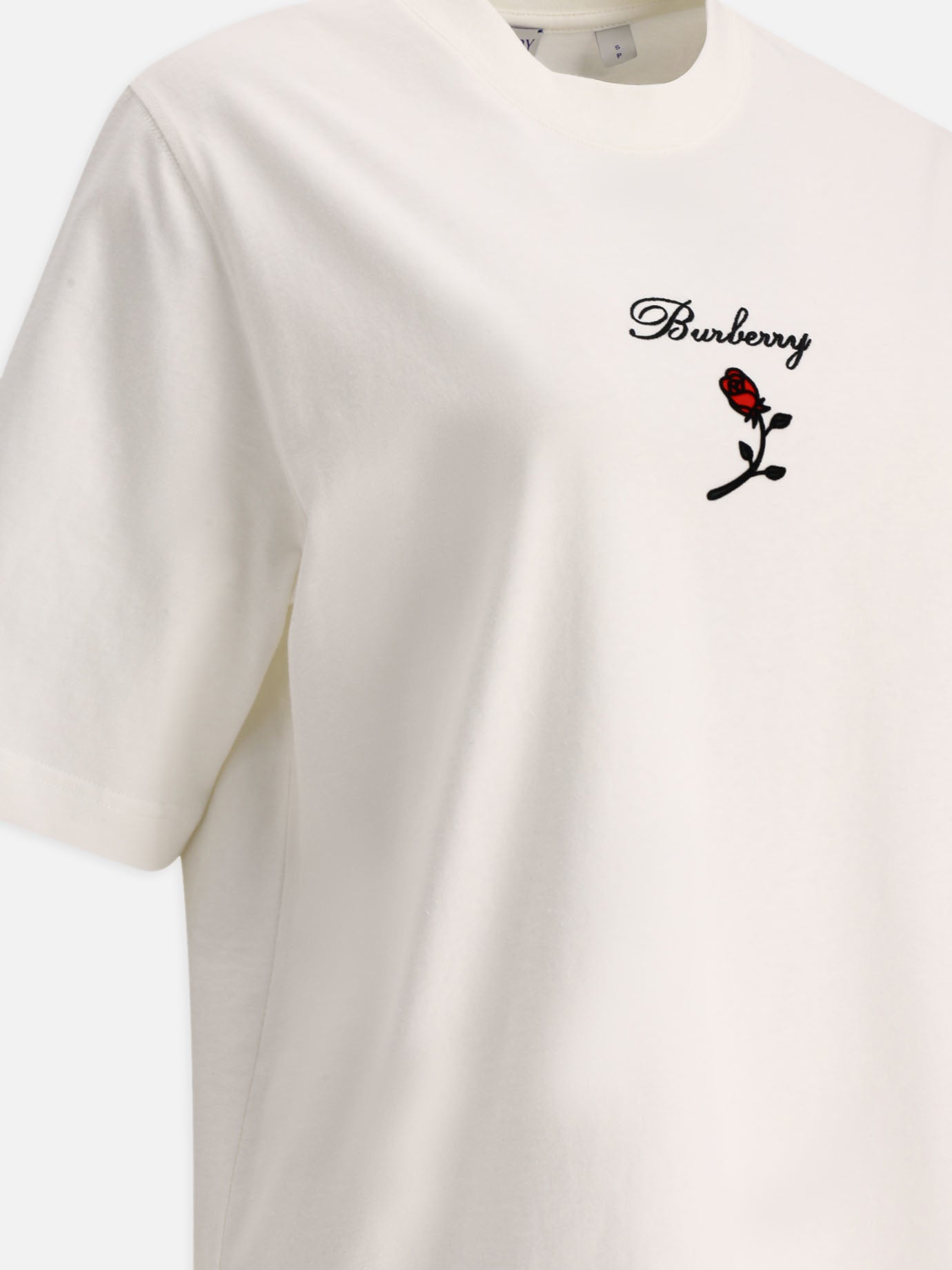 Crewneck t-shirts 100% cotton  White - Burberry Women | PDP | VIETTI Online Store | Zoom-Modal_4
