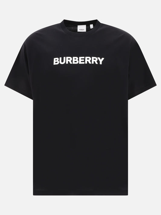 Crewneck t-shirts 100% cotton  Black - Burberry Men | PLP | VIETTI Online Store 
