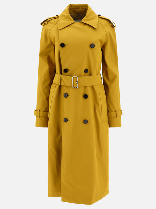 Raincoats & Trench coats 100% cotton  Yellow - Burberry Women | PLP | VIETTI Online Store 
