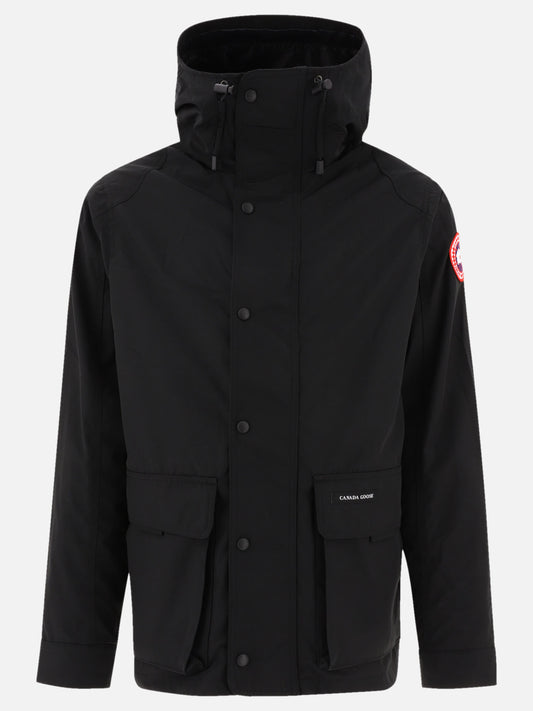 Windbreakers 84% polyester 16% cotton  Black - Canada Goose Men | PLP | VIETTI Online Store 

