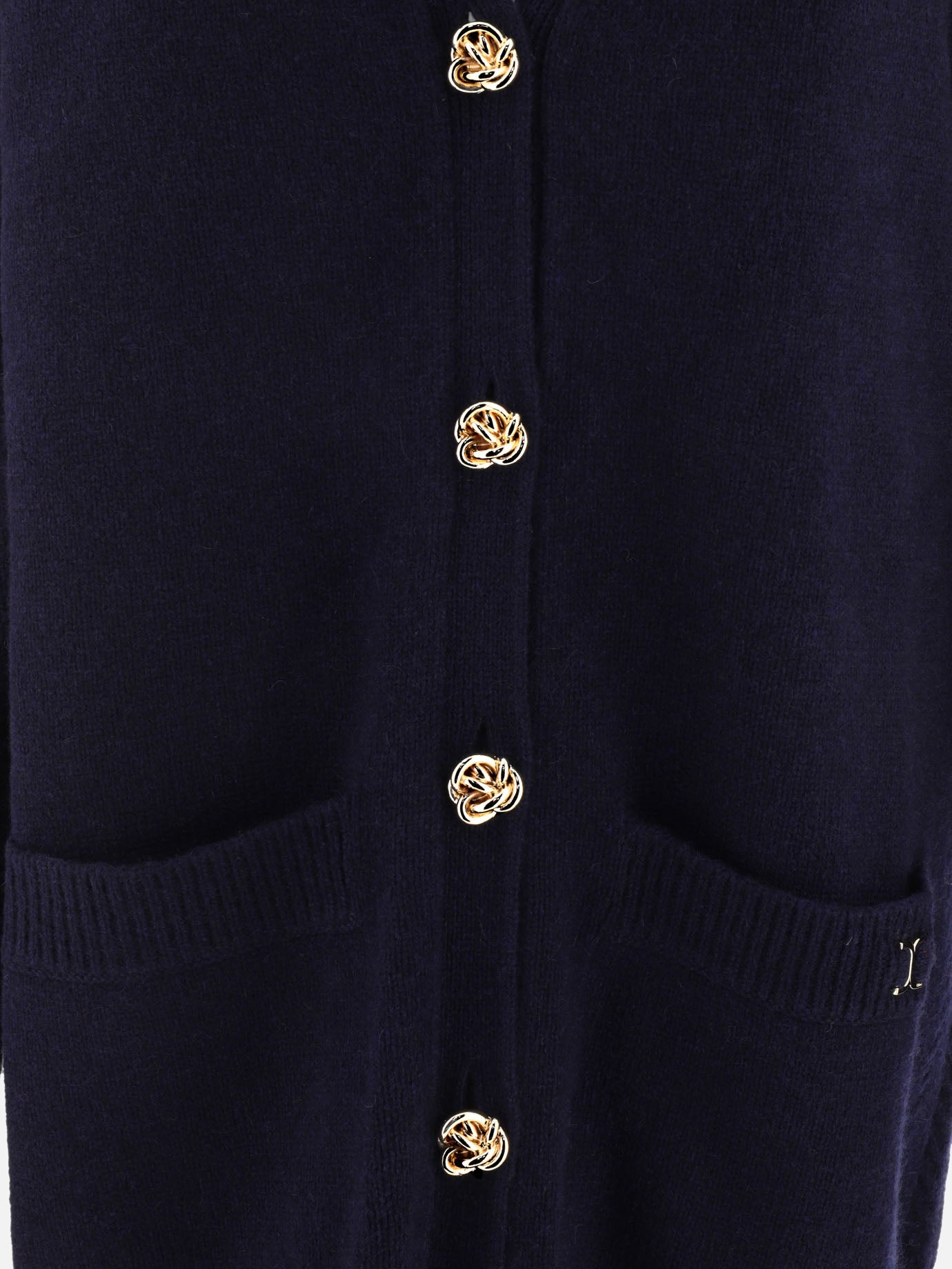 Cardigans 96% cashmere 4% wool  Blue - Chloé Women | PDP | VIETTI Online Store | thumbnail_3