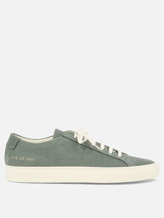 Low top sneakers 100% leather - 100% rubber  Green - Common Projects Men | PLP | VIETTI Online Store 
