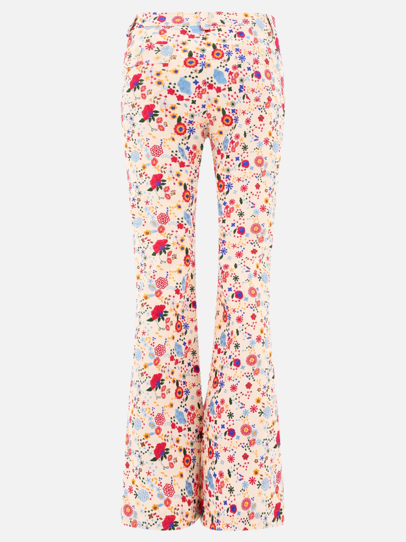 "Charlotte" embroidered trousers