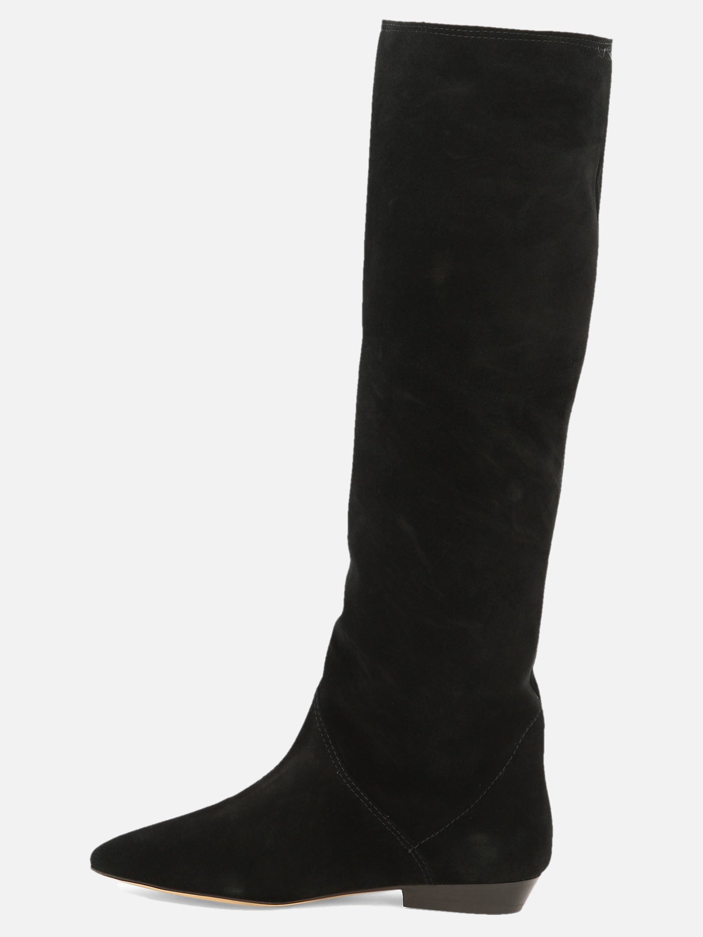 Knee-high 100% suede - 100% leather  Black - Isabel Marant Women | PDP | VIETTI Online Store | Zoom-Modal_3

