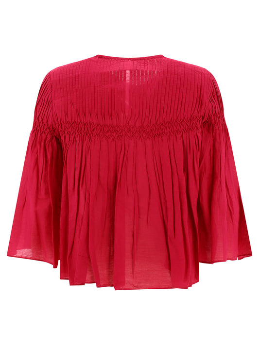 Marant Étoile "Axeliana" blouse 19158431_38 Fuchsia 2