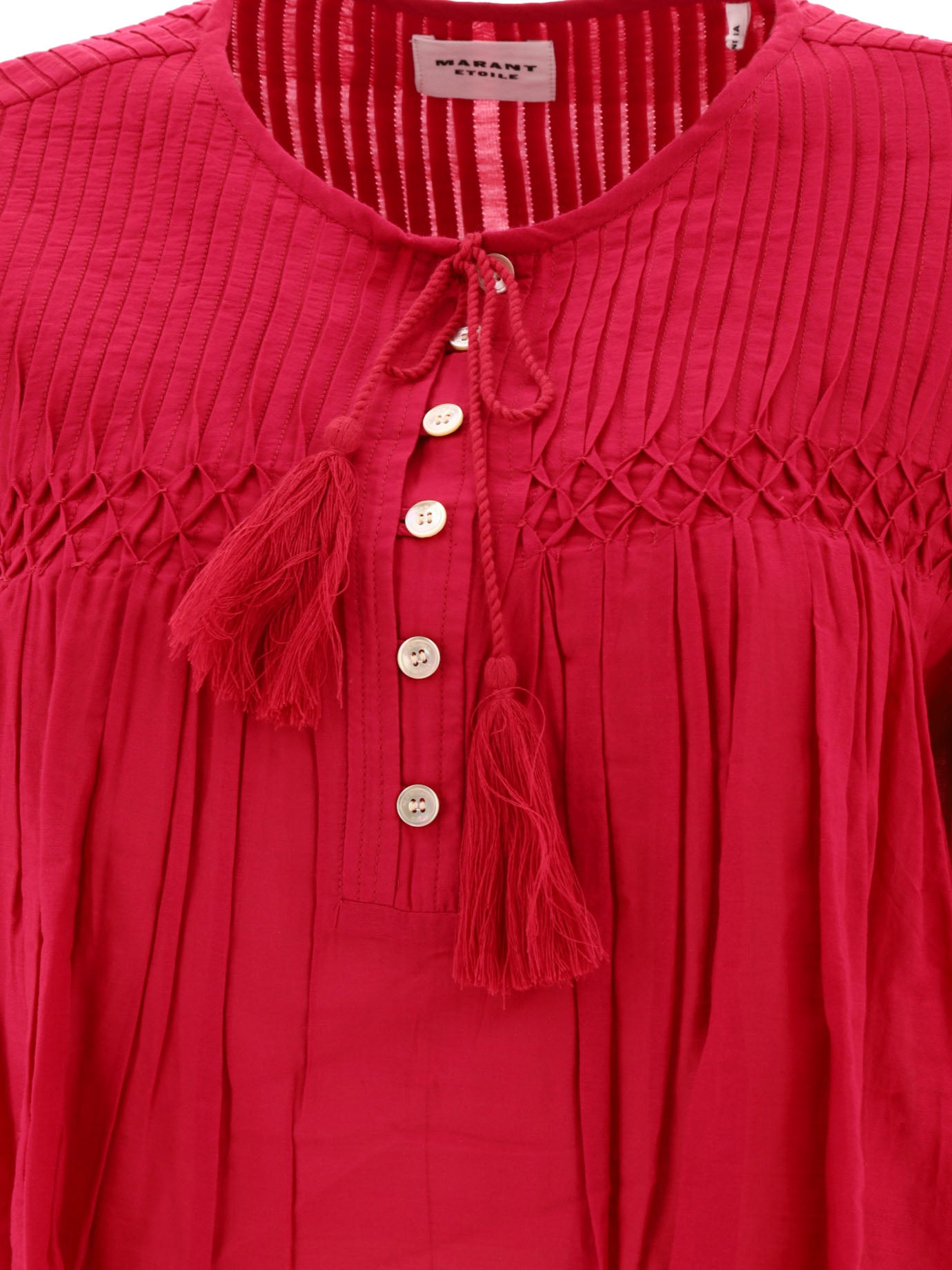 Marant Étoile &quot;Axeliana&quot; blouse 19158431_38 Fuchsia thumbnail_3