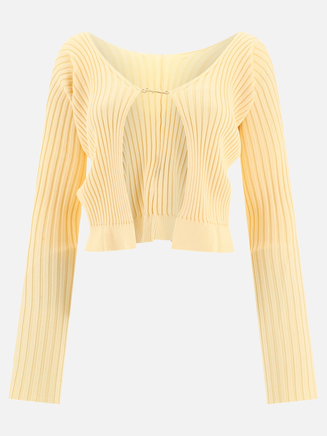 Cardigans 223KN500  Yellow - Jacquemus Women | PDP | VIETTI Online Store | thumbnail