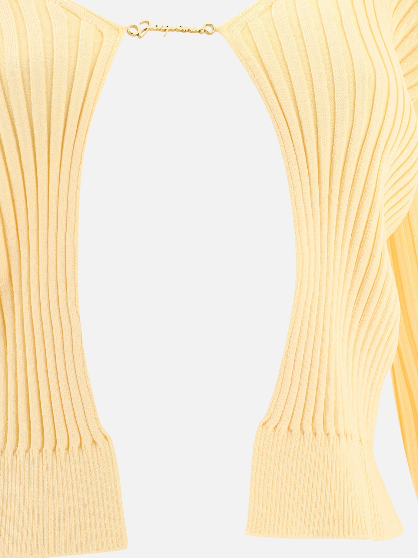 Cardigans 223KN500  Yellow - Jacquemus Women | PDP | VIETTI Online Store | Zoom-Modal_4
