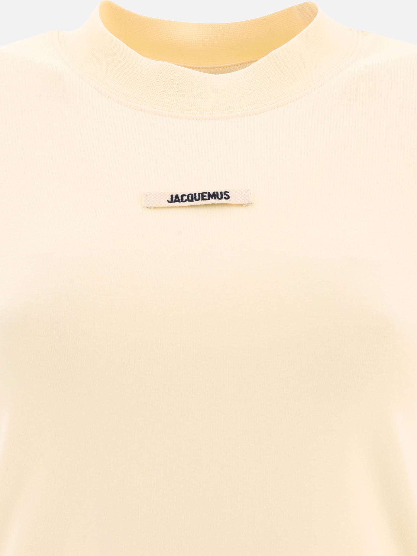Crewneck t-shirts 100% cotton  Beige - Jacquemus Women | PDP | VIETTI Online Store | Zoom-Modal_3
