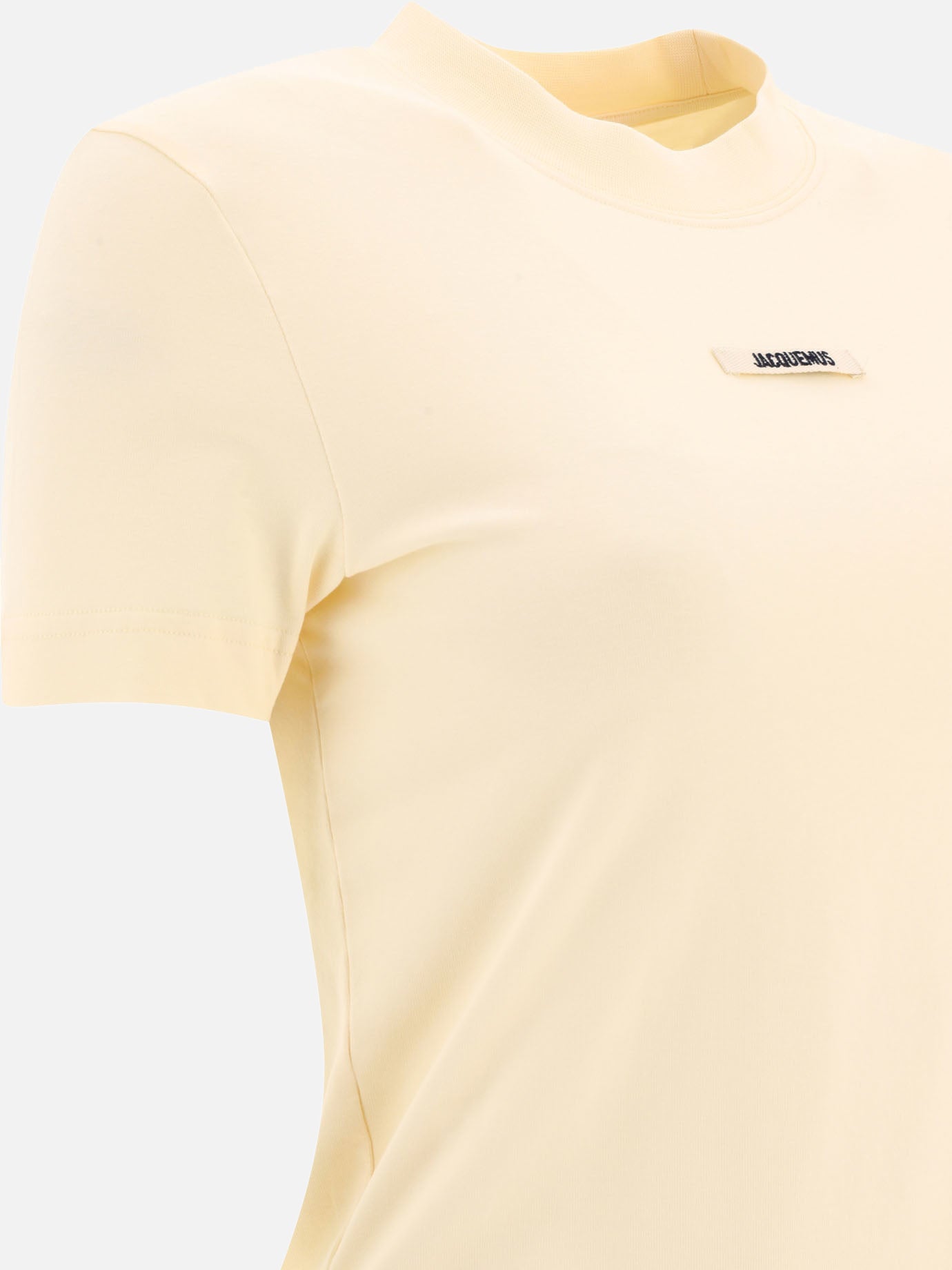 Crewneck t-shirts 100% cotton  Beige - Jacquemus Women | PDP | VIETTI Online Store | thumbnail_4