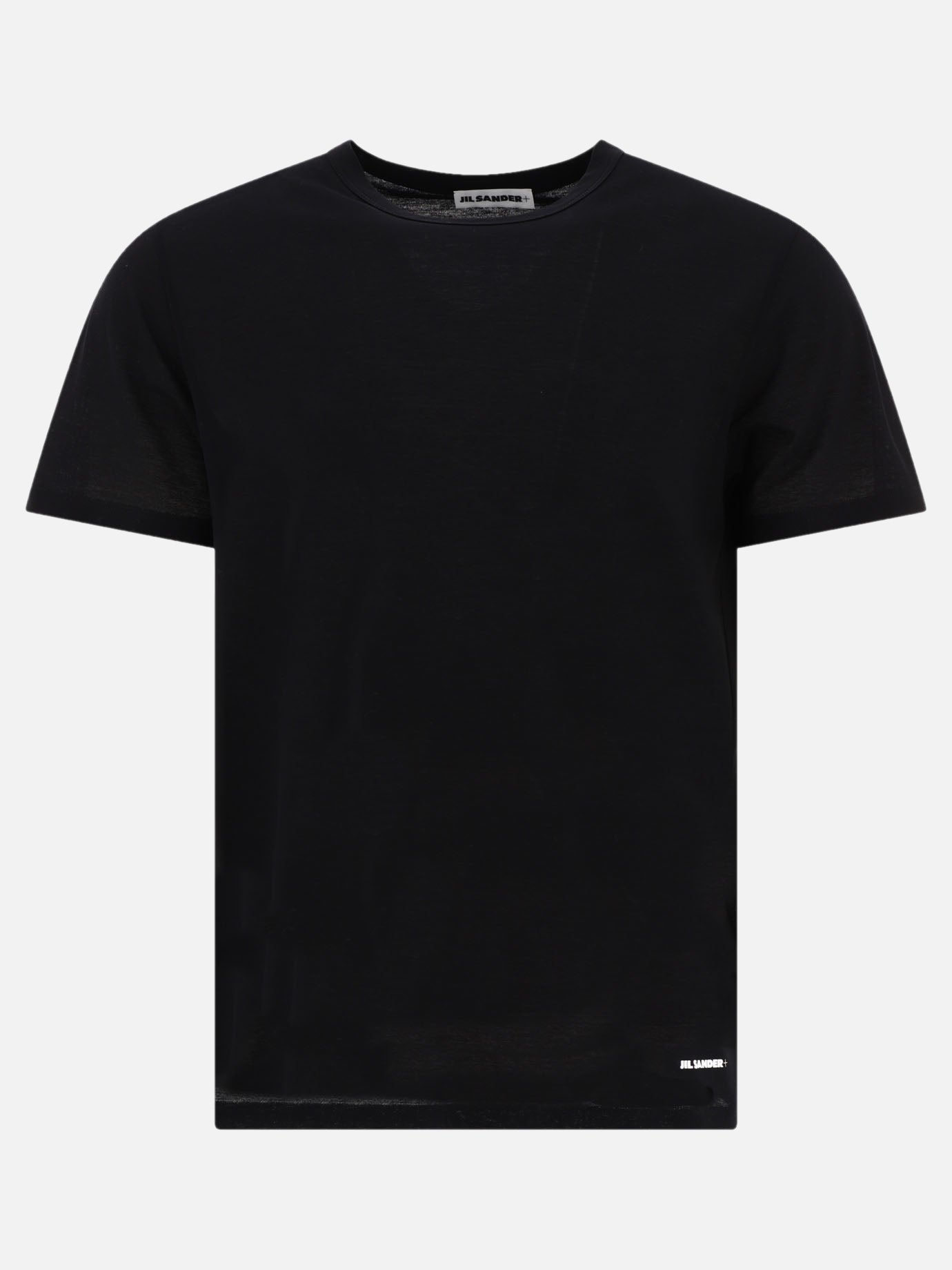 Crewneck t-shirts 100% cotton  Black - Jil Sander Men | PDP | VIETTI Online Store | thumbnail