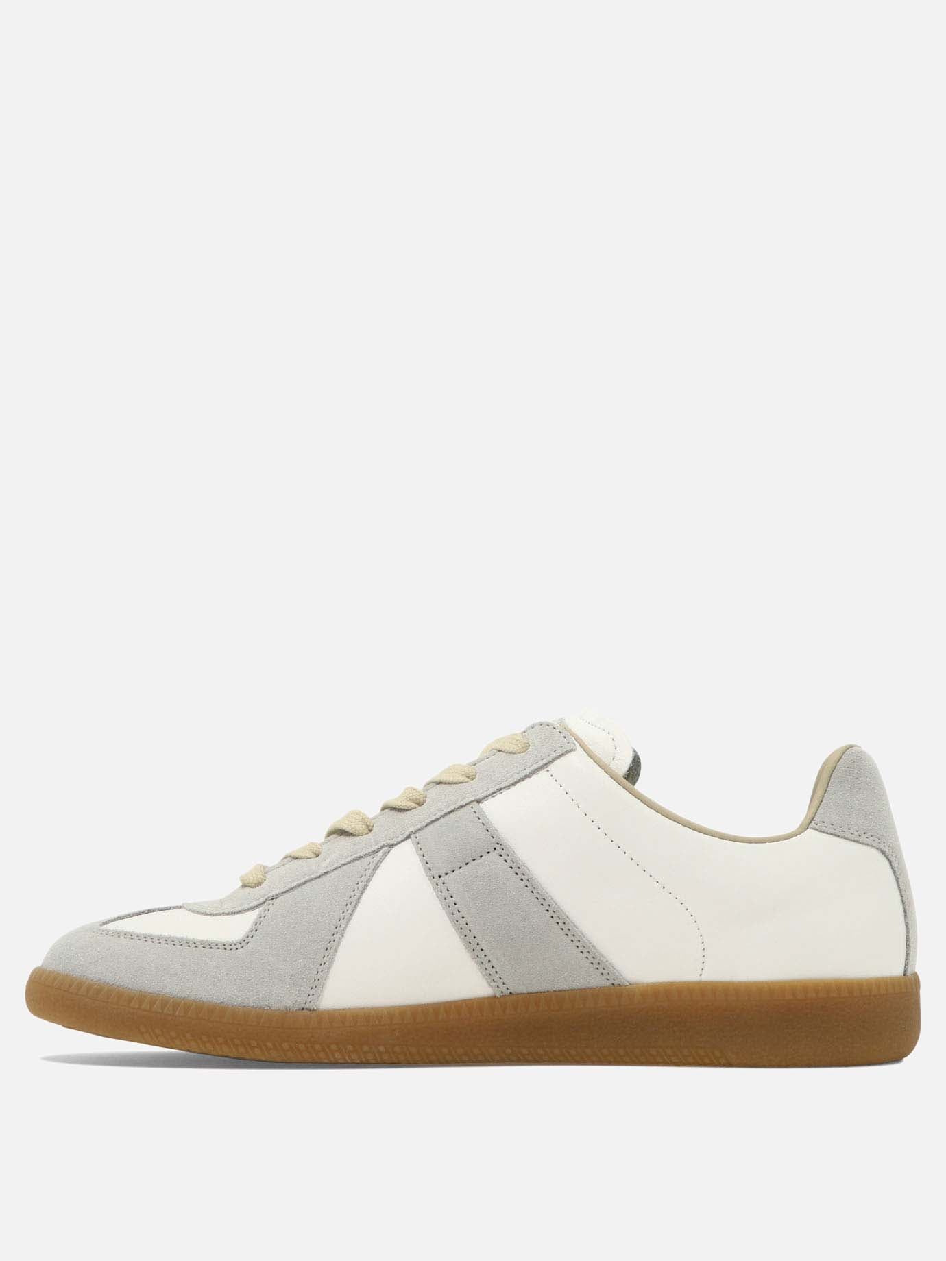 Low top sneakers 100% calf leather - 100% rubber  White - Maison Margiela Men | PDP | VIETTI Online Store | thumbnail_3