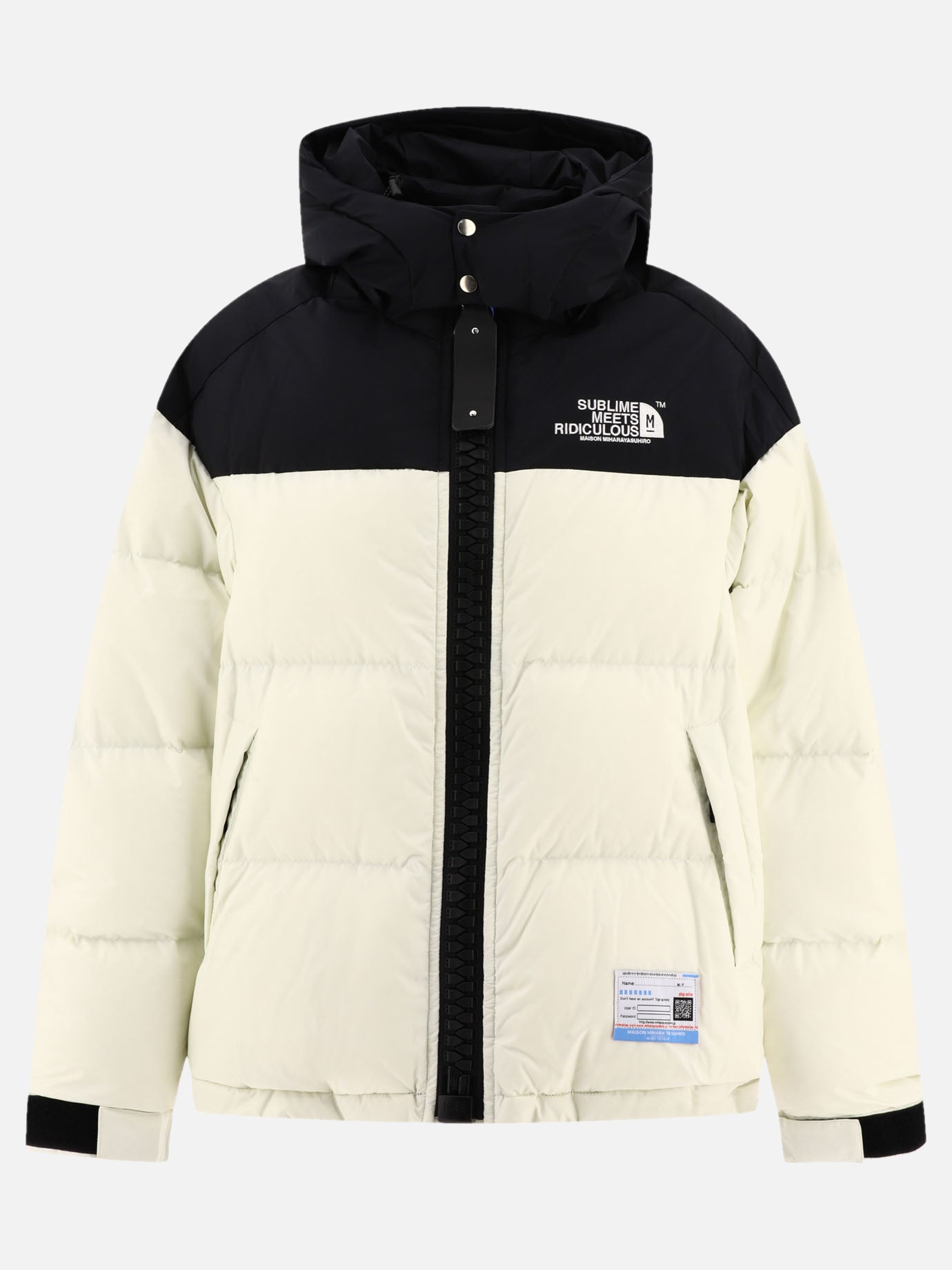 Down jackets 100% polyester - Padding: down and feathers  White - Maison Mihara Yasuhiro Men | PDP | VIETTI Online Store | Zoom-Modal
