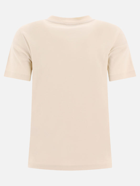 Crewneck t-shirts 100% cotton  Beige - Max Mara S Women | PLP | VIETTI Online Store | 2
