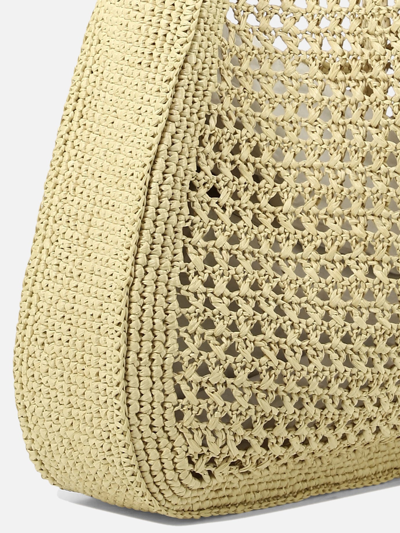Miu Miu Crochet shoulder bag with logo 13862185_UNI Beige thumbnail_4