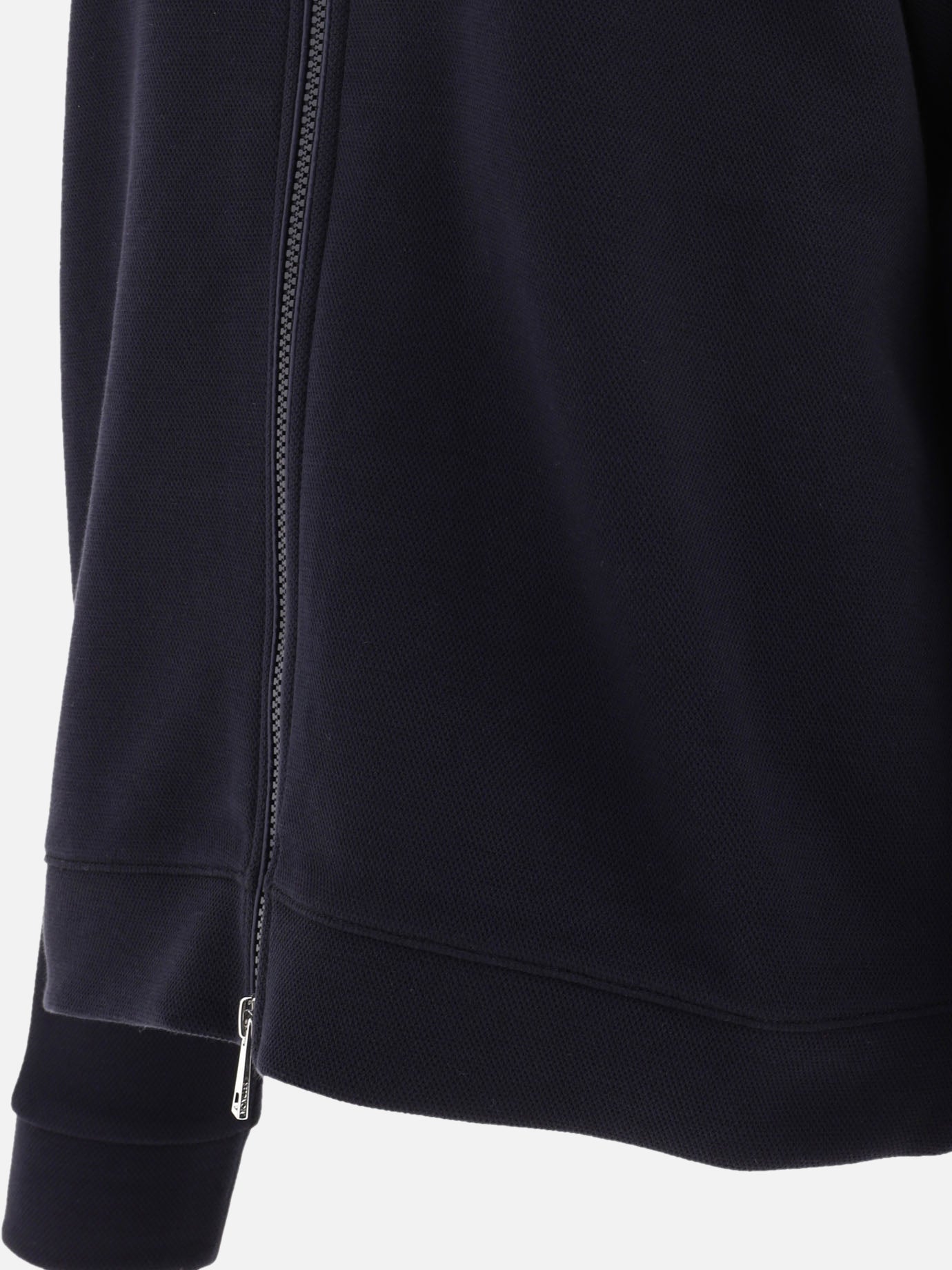 Full zip sweatshirts 57% cotton 38% polyester 5% elastane  Blue - Moncler Women | PDP | VIETTI Online Store | Zoom-Modal_4
