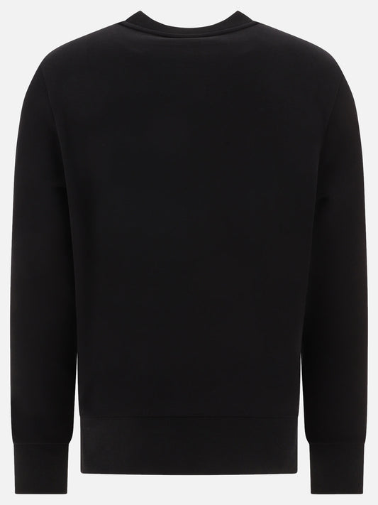 Crewnecks 100% cotton  Black - Moncler Men | PLP | VIETTI Online Store | 2
