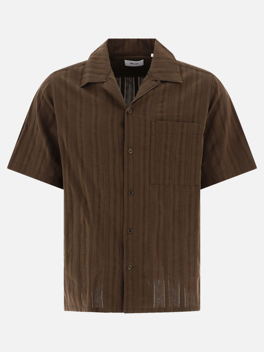 Casual shirts Solid colour  Brown - NN.07 Men | PLP | VIETTI Online Store 
