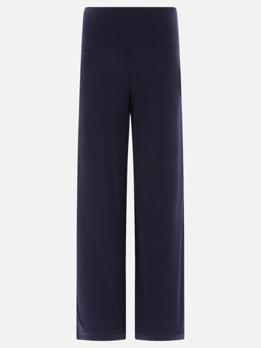 Leisure trousers 95% polyester 5% elastane  Blue - Norma Kamali Women | PLP | VIETTI Online Store 
