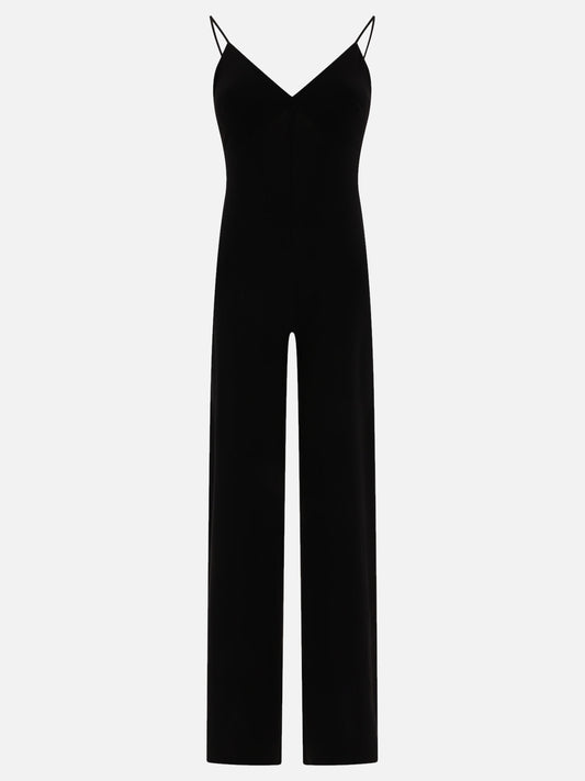 Jumpsuits 95% polyester 5% elastane  Black - Norma Kamali Women | PLP | VIETTI Online Store 
