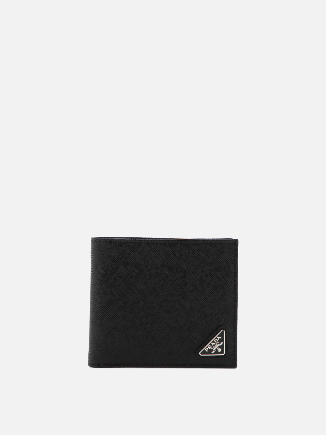 Wallets Logo  Black - Prada Men | PDP | VIETTI Online Store | Zoom-Modal
