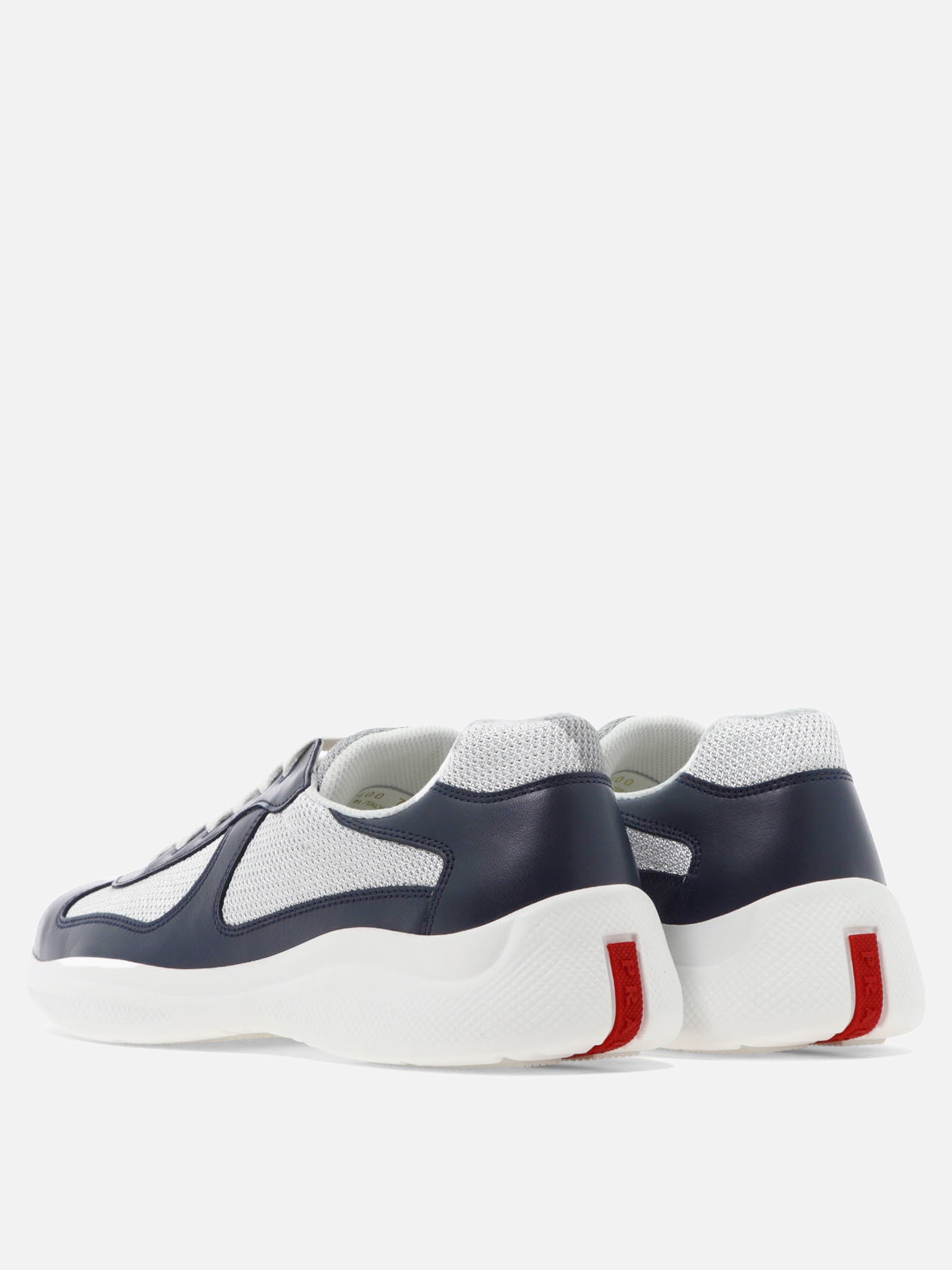 Low top sneakers 100% lamb leather - 100% rubber  Blue - Prada Men | PDP | VIETTI Online Store | Zoom-Modal_4
