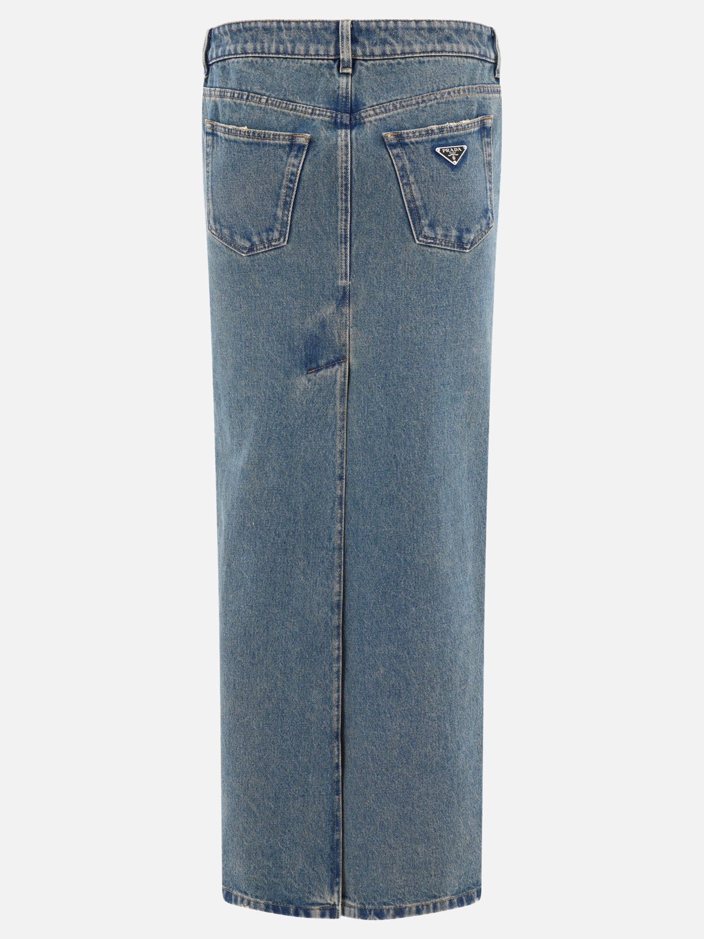 Long skirts 100% cotton  Blue - Prada Women | PDP | VIETTI Online Store | thumbnail_2