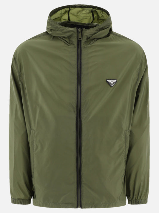 Windbreakers 100% polyamide  Green - Prada Men | PLP | VIETTI Online Store 
